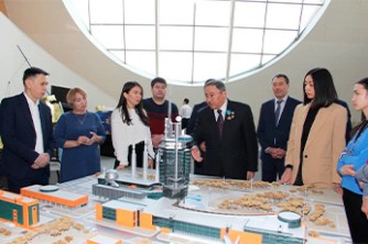 Сотрудники АО «НК «Қазақстан Ғарыш Сапары» посетили Северо-Казахстанскую область